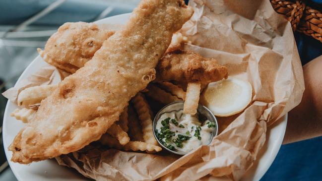 Soda Fish in Lakes Entrance. Picture: Nicky Cawood.