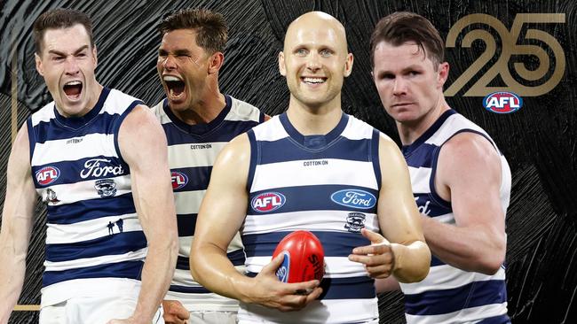 AFL 25: Geelong's team of the century so far