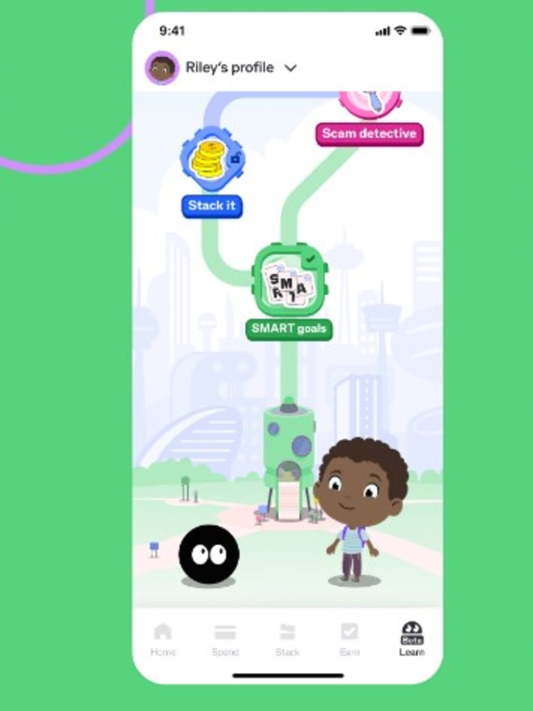 The Kit app uses smart games to teach kids about money