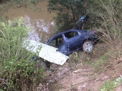 Council workers even found a burnt-out car dumped next to a creek in Nillumbik. 