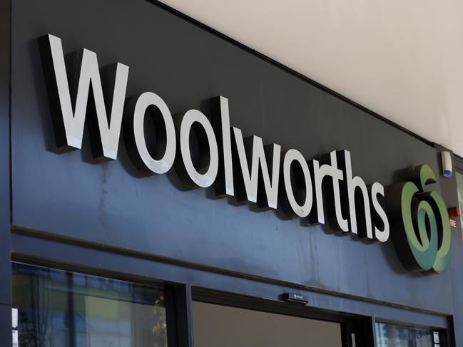 Woolworths is part of this supermarket taskforce to reboot a soft plastics recycling program. Picture: NewsWire / Nikki Short