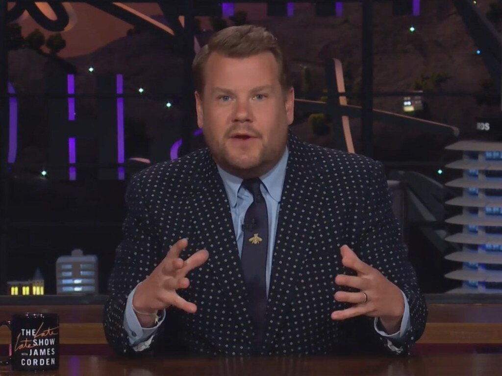 James Corden has shredded the Super League announcement.