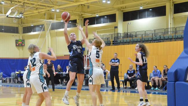 Northside Wizards and Townsville Fire WNBL star Courtney Woods.