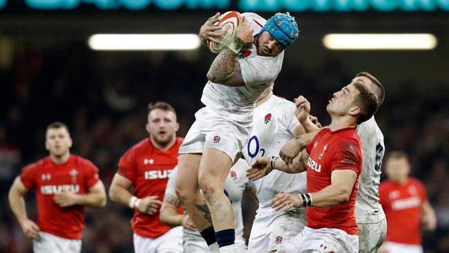 Six Nations heavyweights England and Wales. Picture: Adrian Dennis/ AFP