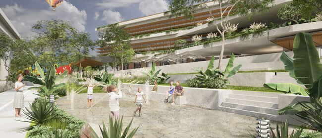 Artist's impression of how a renewed Toombul could look. Picture: PRAX Studio