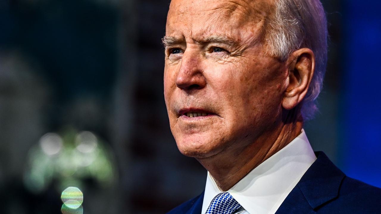 President-elect Joe Biden. Picture: Chandan Khanna/AFP