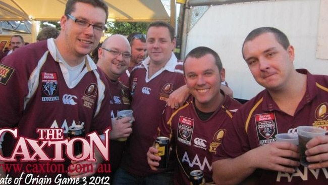 This is the Origin feeling, frozen in a Caxton Hotel State of Origin flashback photo gallery (2010–present).