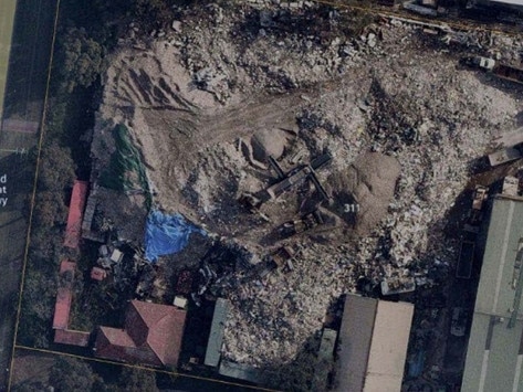 An aerial view of the site in 2022. Picture: Supplied