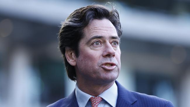 McLachlan has made clear inside AFL House that he believes the bid will get the go-ahead despite the clear lack of government funding for a stadium deal.