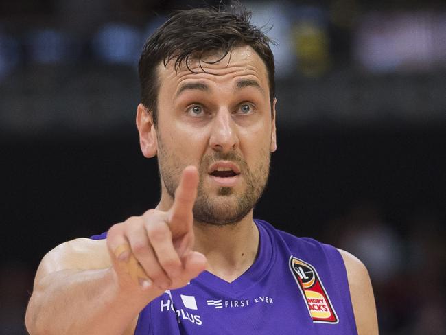 Brad Newley is combining well with new Kings signing Andrew Bogut (pictured). Picture: AAP