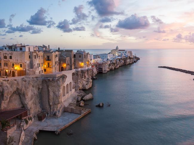 Panorama, Vieste, Promontorio del Gargano, Puglia, Italy. Picture: Getty