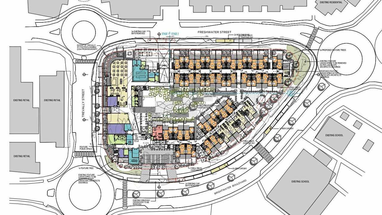 PLANS: Architect's drawing of the proposed new development. Picture: Sunshine Coast Council