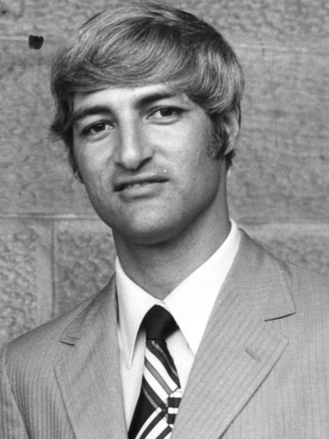 Bob Katter at the opening of the Queensland Parliament in 1975.