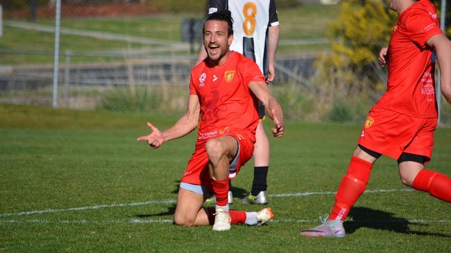 Nico Abot of Queanbeyan City FC. Picture: Supplied