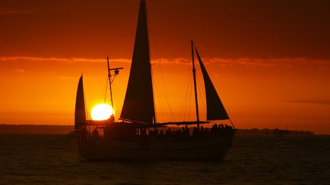 Beautiful sunsets on Darwin Harbour.