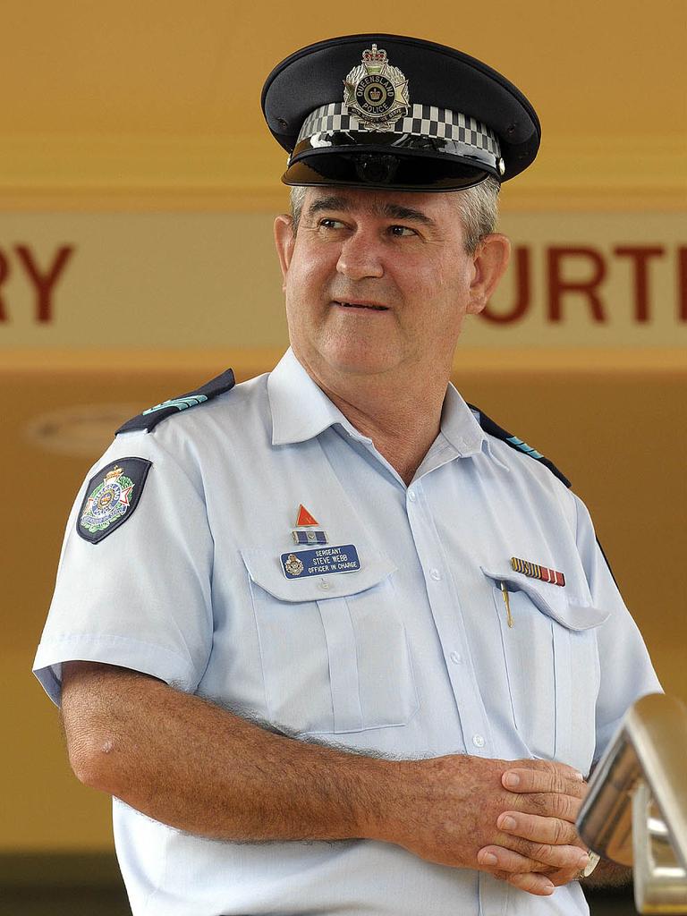 Sgt Steve Webb of the Wide Bay Forensic Crash Unit. Pic John Wilson Story Michael Madigan