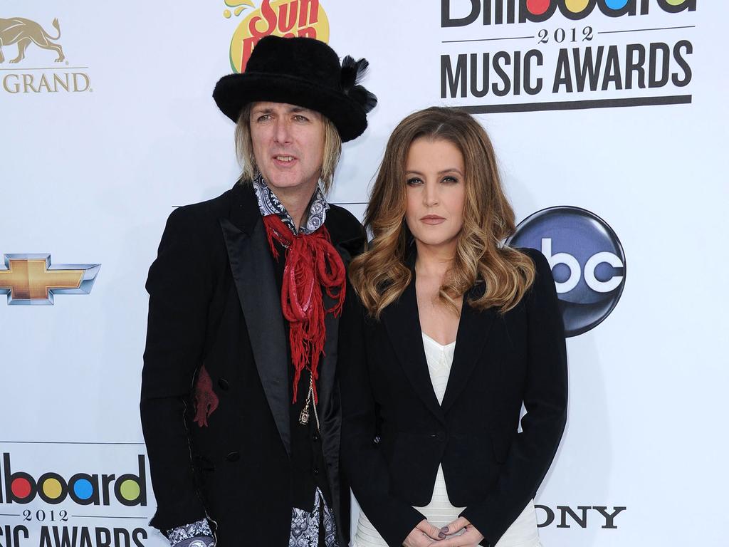 Lisa Marie Presley and Michael Lockwood shared custody of their twins at the time of her death. Picture: AFP