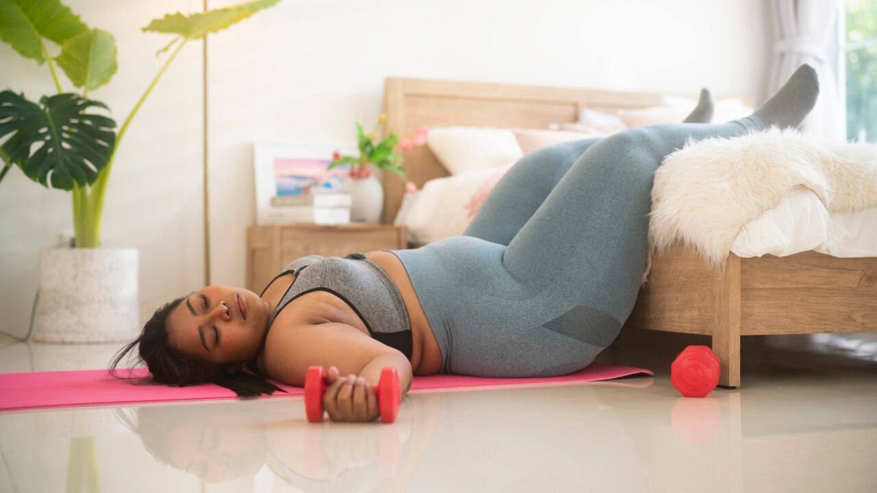 If you're exercising with weight loss in mind, depleting all your energy in the morning might have an adverse effect on your goals. Image: Getty