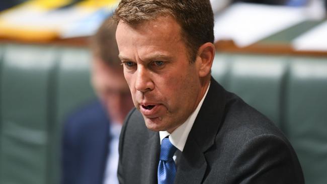 Australian Social Services Minister Dan Tehan. Picture: AAP