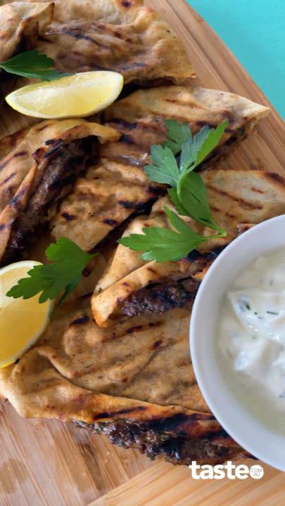 Easy beef arayes