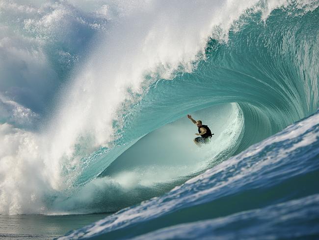 Mark Mathews in Tahiti. Must credit Ted Grambeau Photography. @tedgrambeau