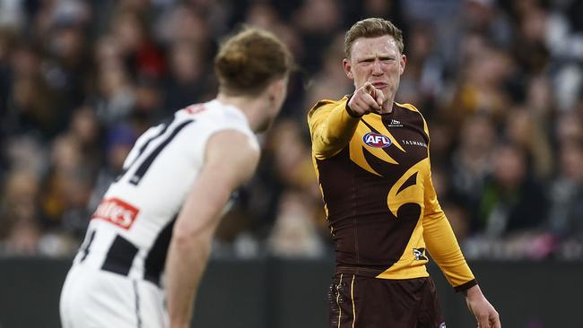 Craig McRae allowed Hawks skipper James Sicily to dominate on Saturday. Picture: Daniel Pockett/Getty Images