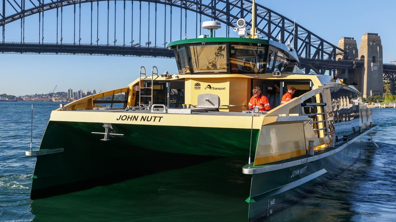 Labor’s new Australian-made ferry the John Nutt struck with steering ...