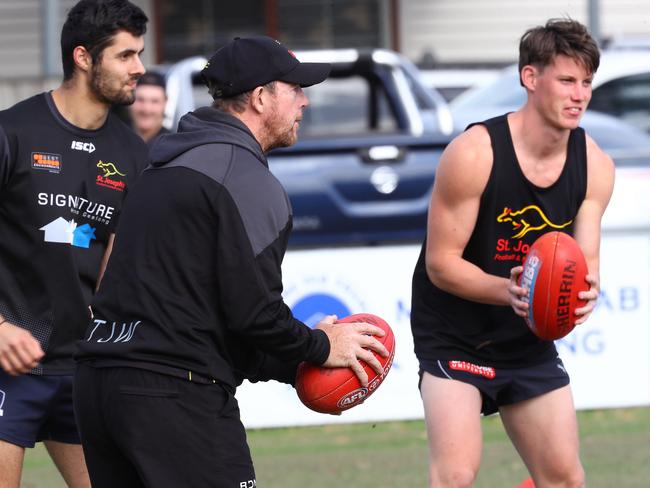 Sam Walsh had a run with Joeys. picture: Glenn Ferguson