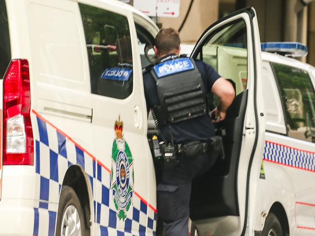 BRISBANE, AUSTRALIA - NewsWire Photos - FEBRUARY 21, 2025: Queensland Police generic photos in the Brisbane CBD.Picture: NewsWire / Glenn Campbell