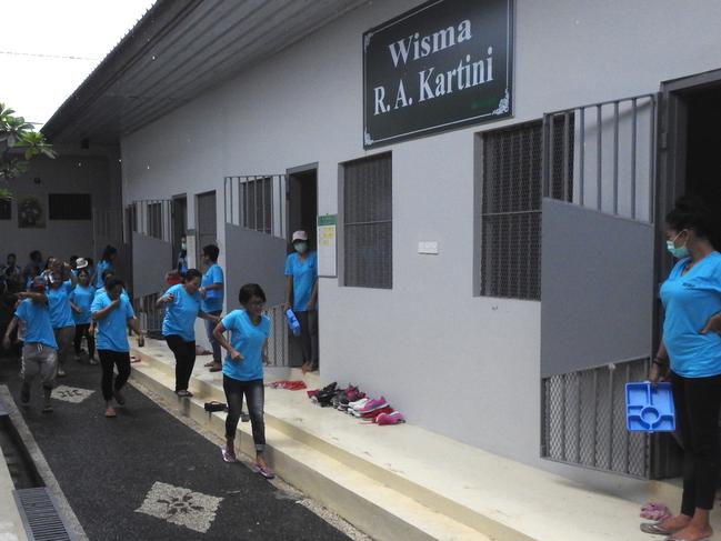 The cells inside the new Kerobokan Women Prison. Picture: Lukman S. Bintoro