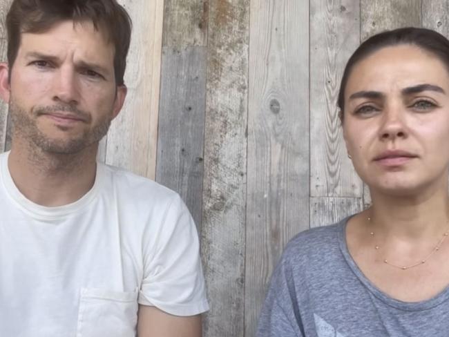 Ashton Kutcher and Mila Kunis apologised for the hurt they caused by writing the character letters.