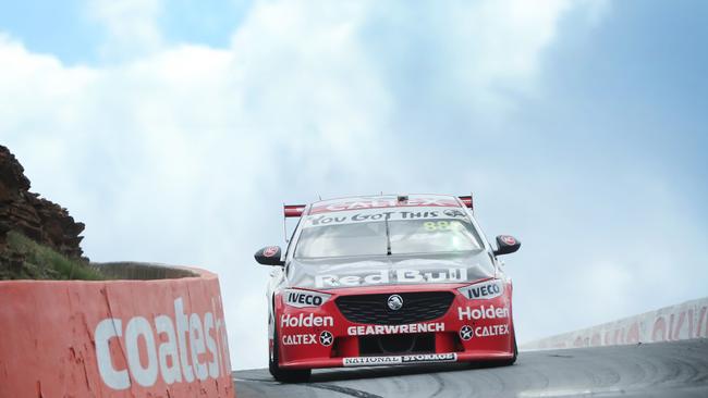 The #888 Red Bull Holden Racing Team Commodore of Jamie Whincup and Craig Lowndes at Bathurst last year. Picture Rohan Kelly