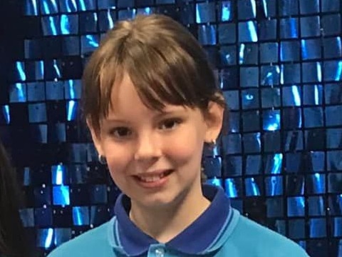 XXX FACEBOOK XXX , Charlise Mutten smiles at the camera and proudly holds up an award she received for achievement in literacy. , It would be the last photograph taken of the nine-year-old at Tweed Heads Public School, where she should have been returning to class in less than two weeks.