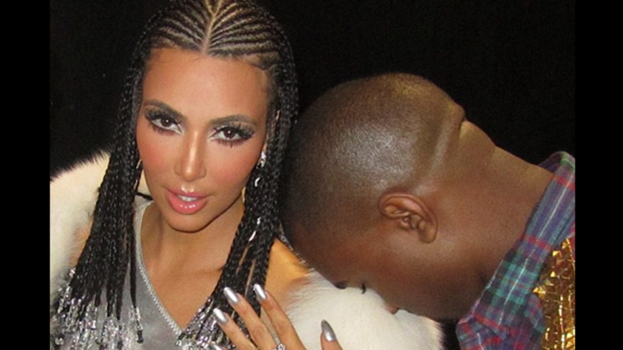 Kim has come under fire from fans many times for cultural appropriation. Picture: Instagram