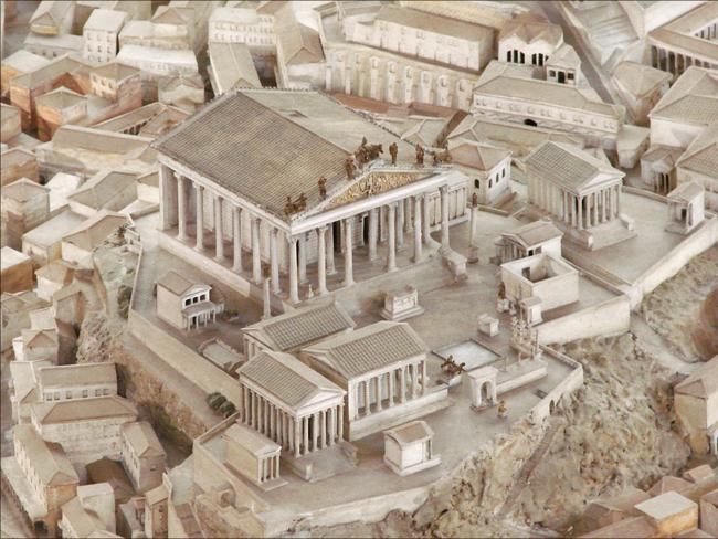 Ancient Rome model Plastico di Roma Imperiale took 38yrs to create ...