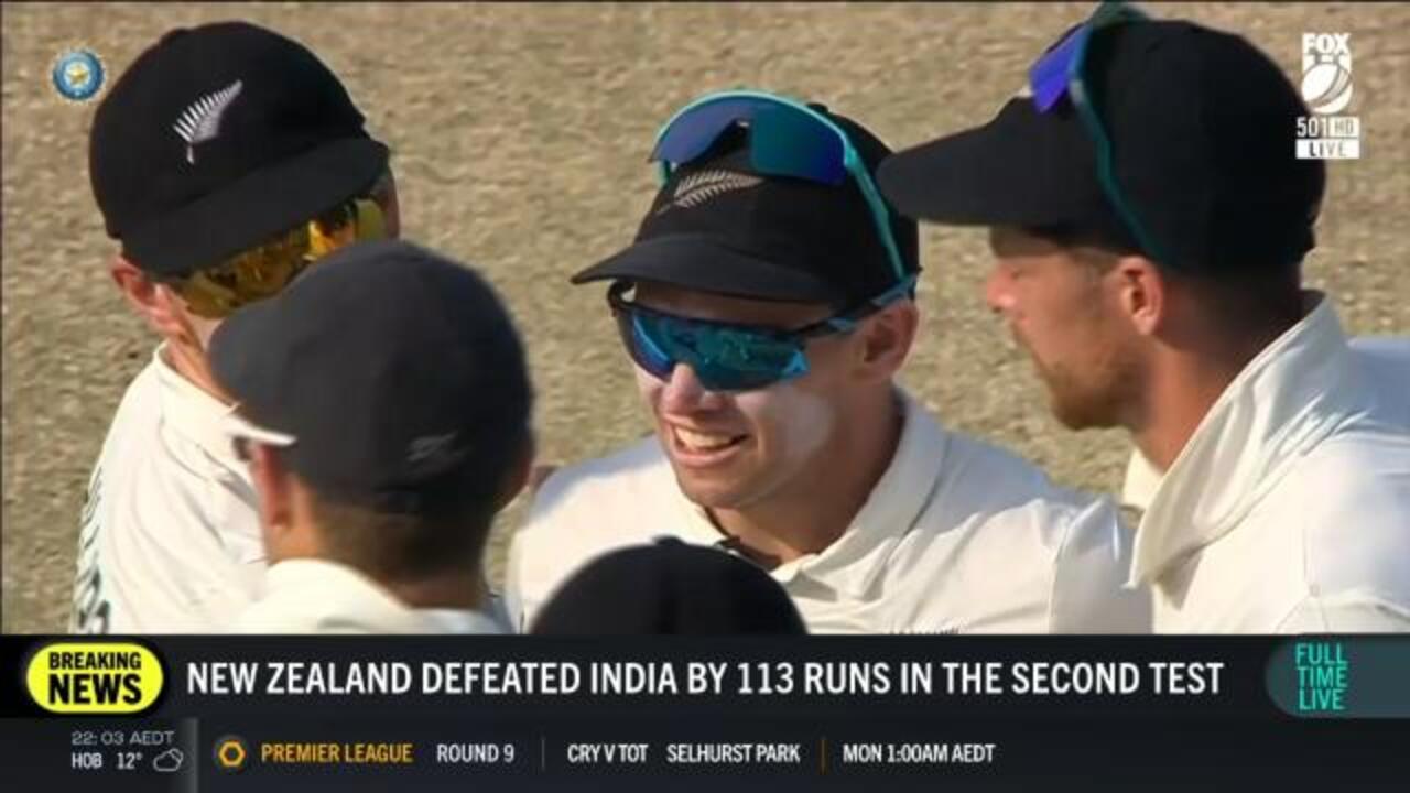 New Zealand make history in India