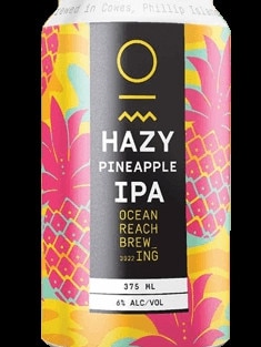 Ocean Reach Pineapple Hazy IPA.