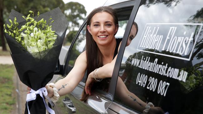 Number 3: Karly Marshall from Hidden Florist, Sunbury. Picture: Norm Oorloff