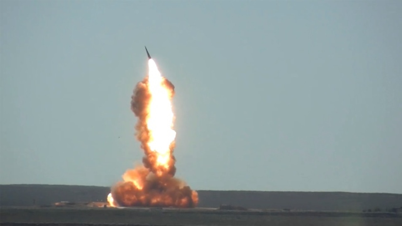 The weapons system was used last week to destroy an old satellite from the Soviet Union. Picture: East2West