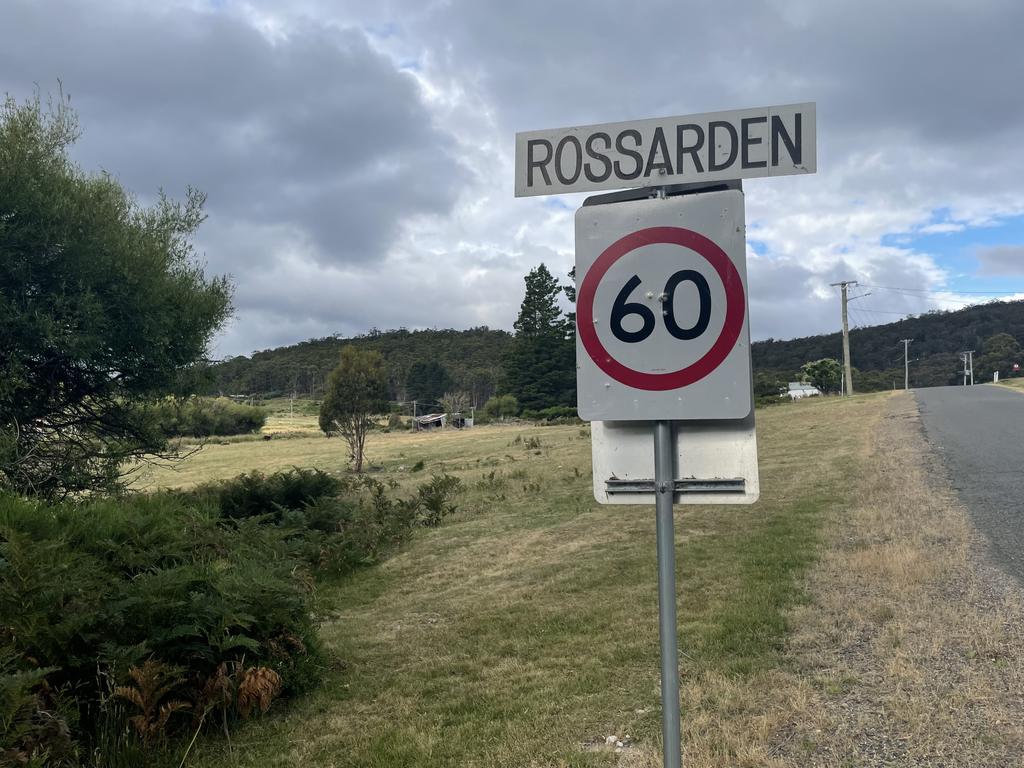 The former tin mining township of Rossarden, Tasmania. Picture: Amber Wilson