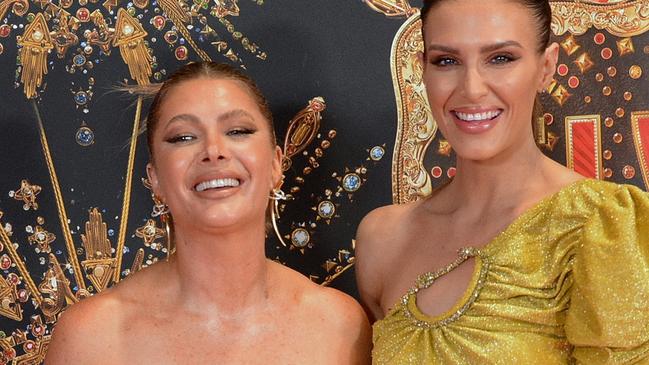 Natalie Bassingthwaighte and Erin Holland at Australian premiere of ‘Elvis’ at Event Cinemas Pacific Fair, Broadbeach. Pic: Regina King