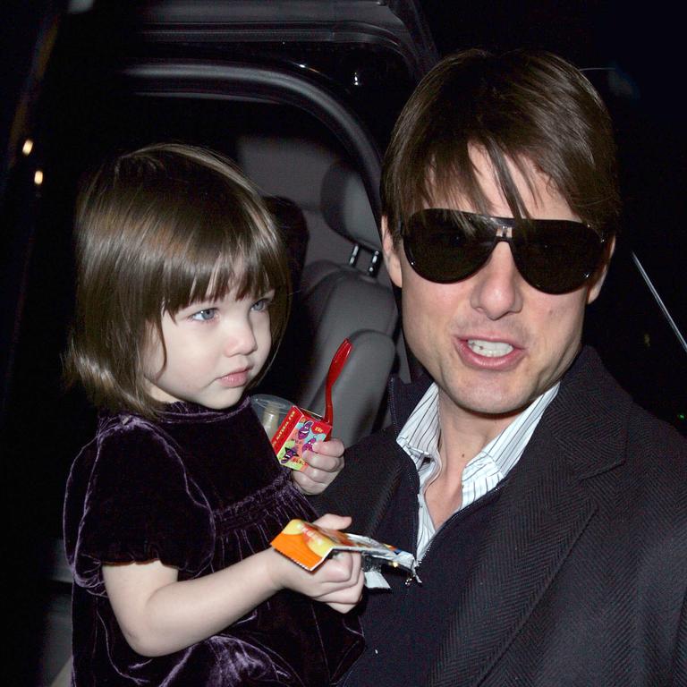 Tom Cruise and daughter Suri in 2008. (Picture: James Devaney/WireImage