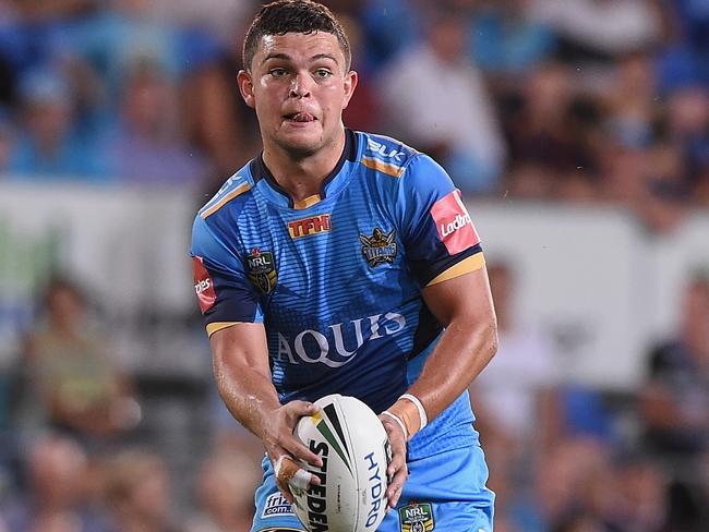 Titans halfback Ashley Taylor injured his shoulder against the Broncos.