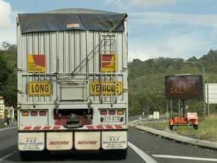 Emergency services must do battle with delays across the Range during roadworks. Picture: Nev Madsen