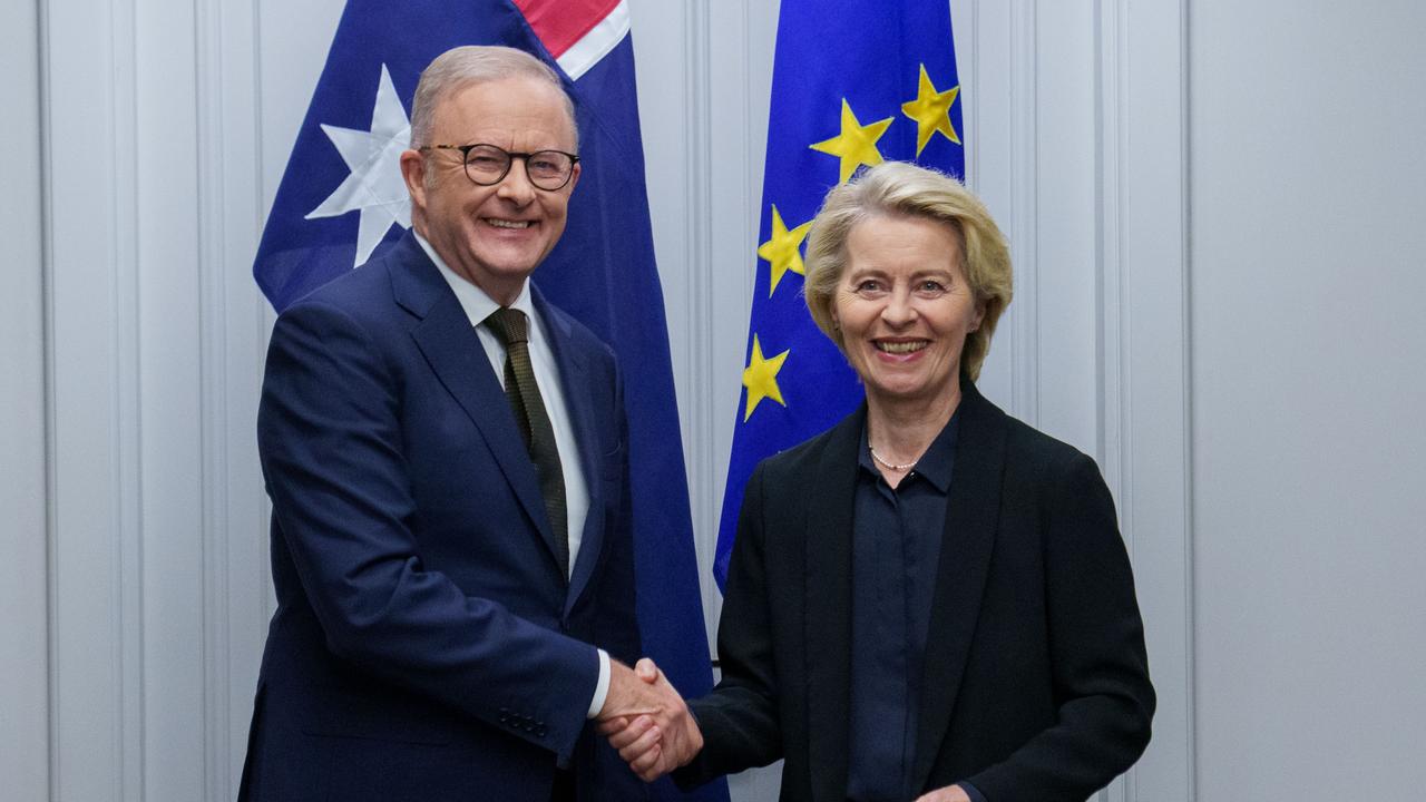 Europe eyes defence pact with Australia