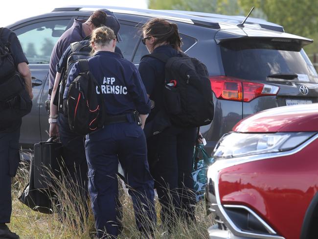 Police allege the electrician was relying information back to Islamic State in the Middle East. Picture: Brad Newman