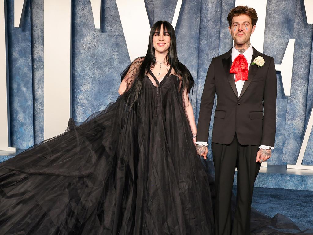 Eilish and ex-boyfriend, Jesse Rutherford, earlier this year. Picture: Amy Sussman/Getty Images