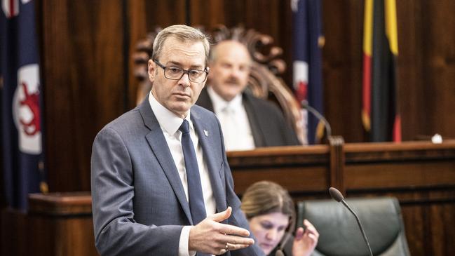 Michael Ferguson Liberal member. Parliament activity in Hobart today. Picture Eddie Safarik