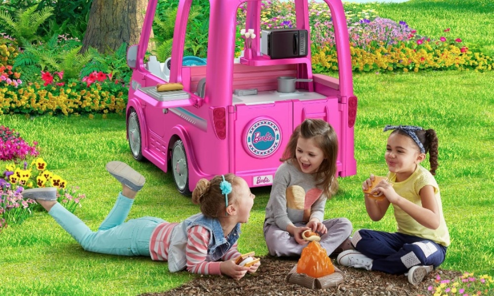 Giant barbie dream camper new arrivals