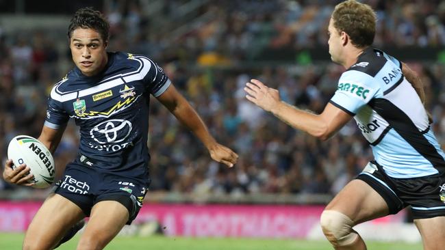 Te Maire Martin stepped up for the Cowboys against the Sharks.